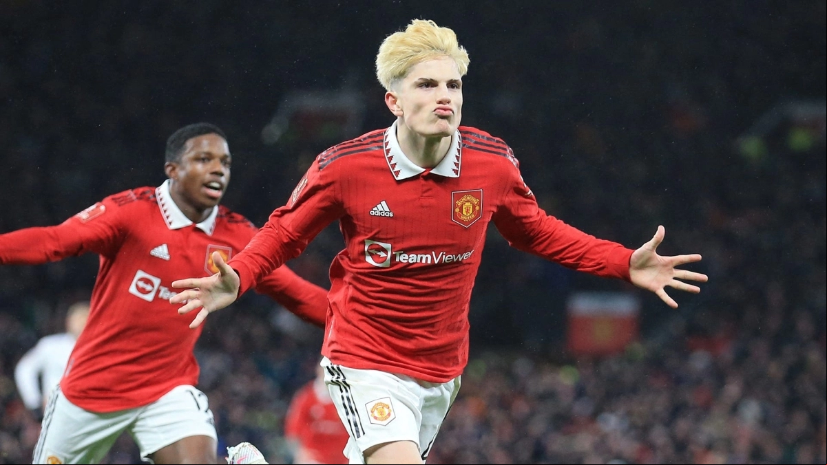 El Manchester United blinda a Garnacho / Sporting News