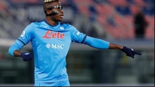 Victor Osimhen, jugador del Napoli: Estadio Deportivo.