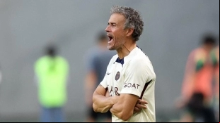 Luis Enrique, técnico del PSG, pide el fichaje de Osimhen / El Español