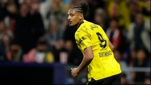 <p>Sébastien Haller, a forward for Borussia Dortmund who has been loaned to Leganés.</p>