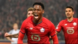 Jonathan David, jugador canadiense del Lille.