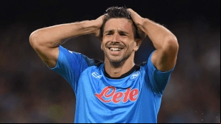 Gio Simeone, delantero del Napoli