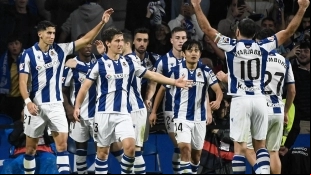 The first g that fell through for Real Sociedad for the  season