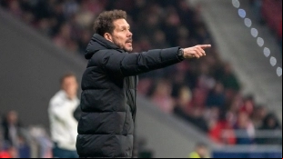 Cholo Simeone, entrenador del Atlético de Madrid 