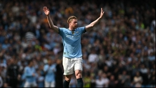 Kevin De Bruyne, estrella del Manchester City 